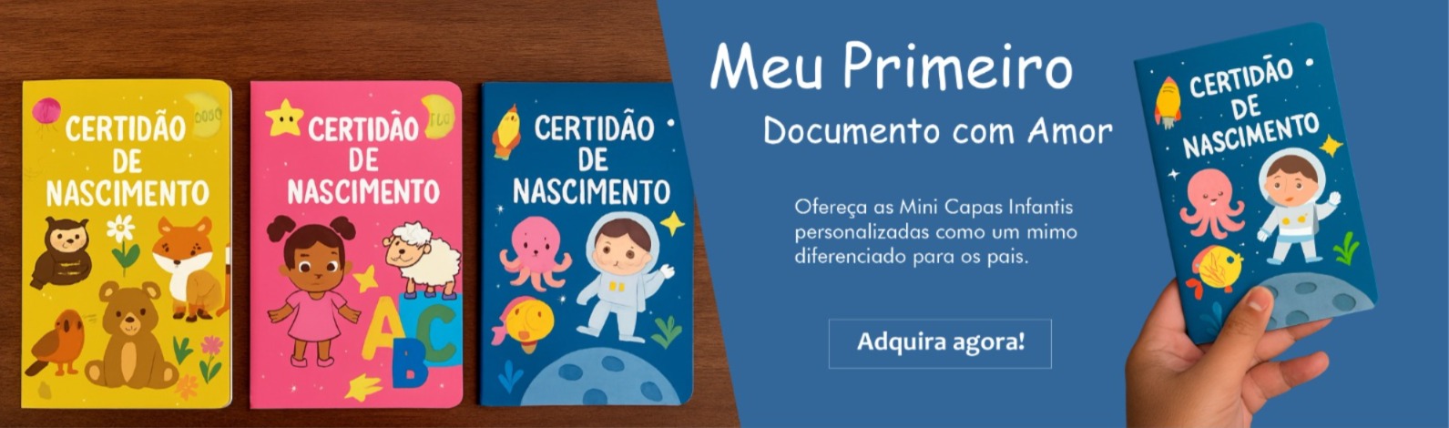 mini capas para certidão do rcpn